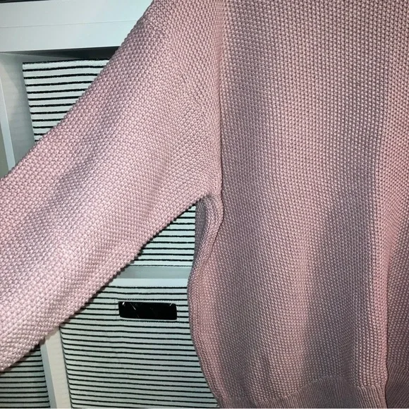 Old Navy Textured Tunic Sweater | Knit |Pullover
| Chunky | Mauve | Size 2X - Picture 4 of 10